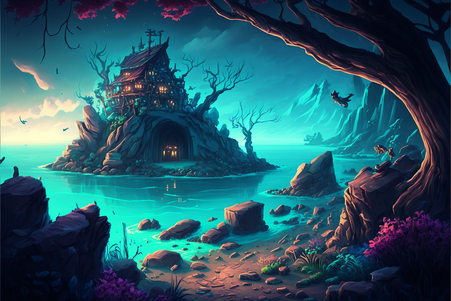 ArtStation - Game Fantasy Background