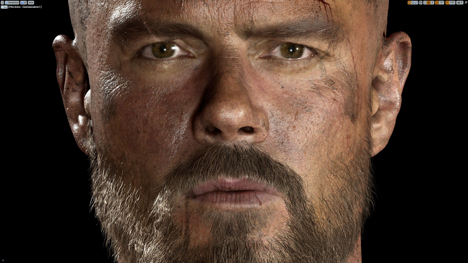 Csaba Molnar - The Callisto Protocol - Facial Look Dev