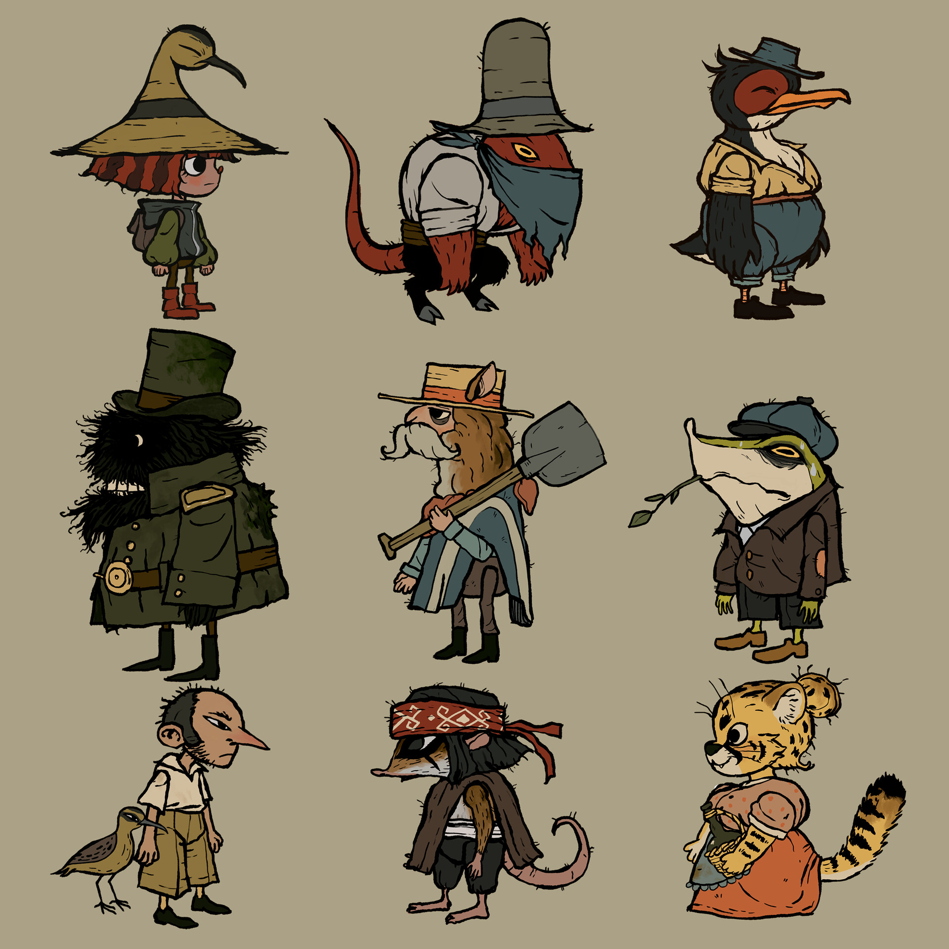 Personagens e cenários de Floopaloo (Where are you?)  Cartoon character  design, Character design, Illustration character design