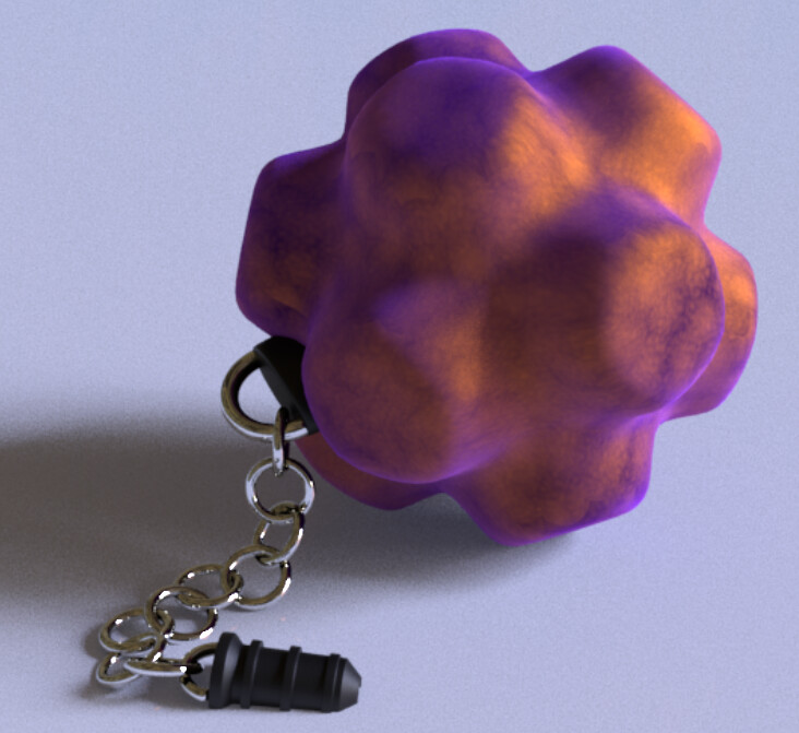 ArtStation Puffy phone charm