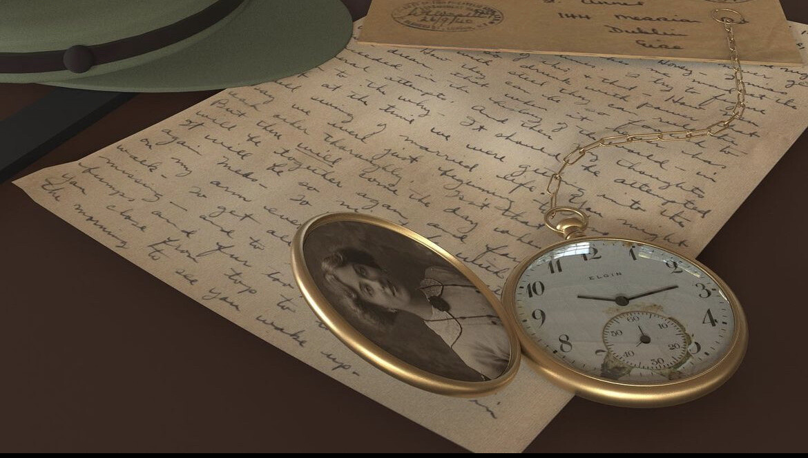 Low Poly Pocket Watch