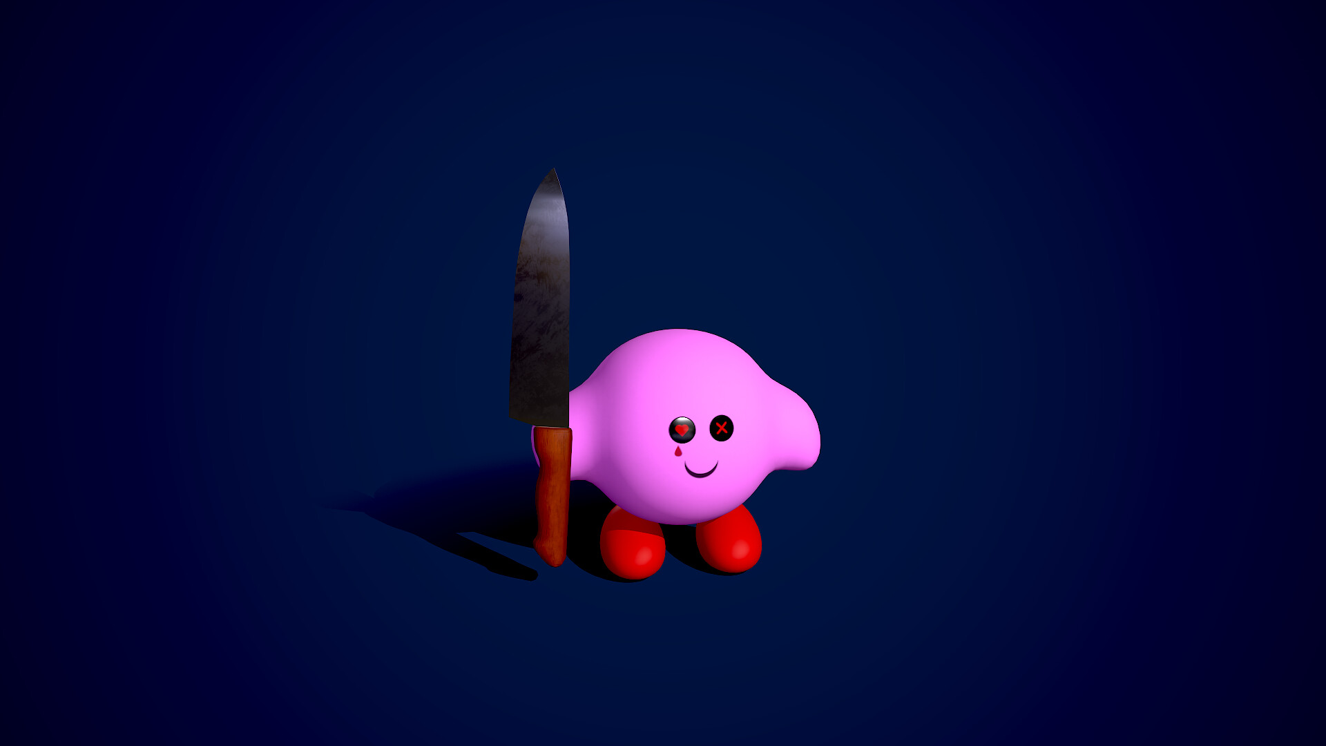 ArtStation Angry Kirby