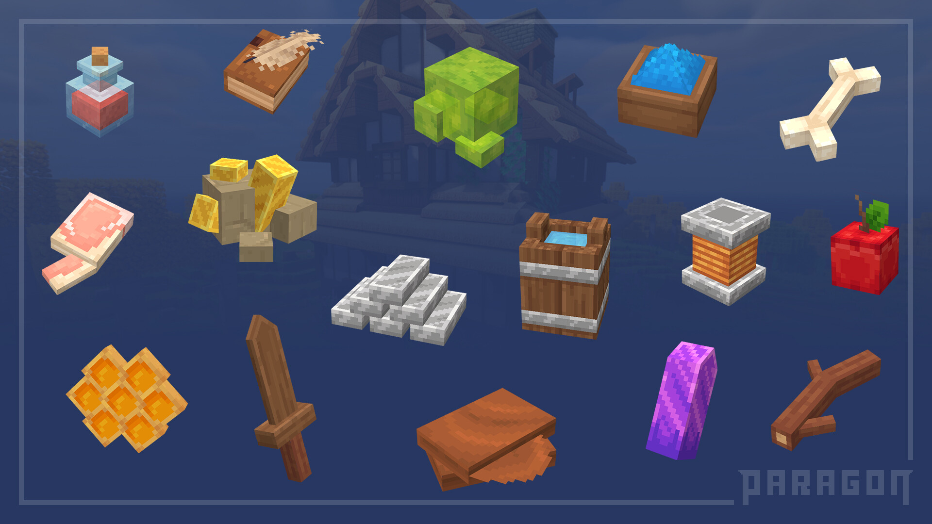 ArtStation - Minecraft 2D Items