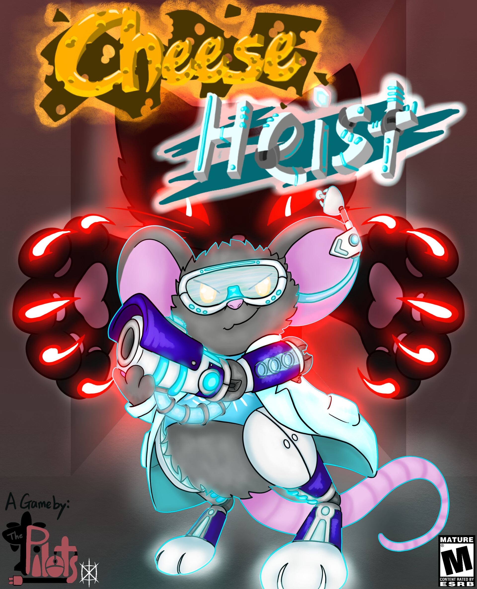 ArtStation Cheese Heist Poster