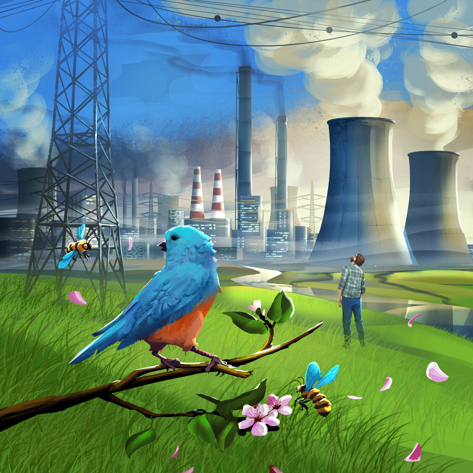 Boardgame box illustration 2