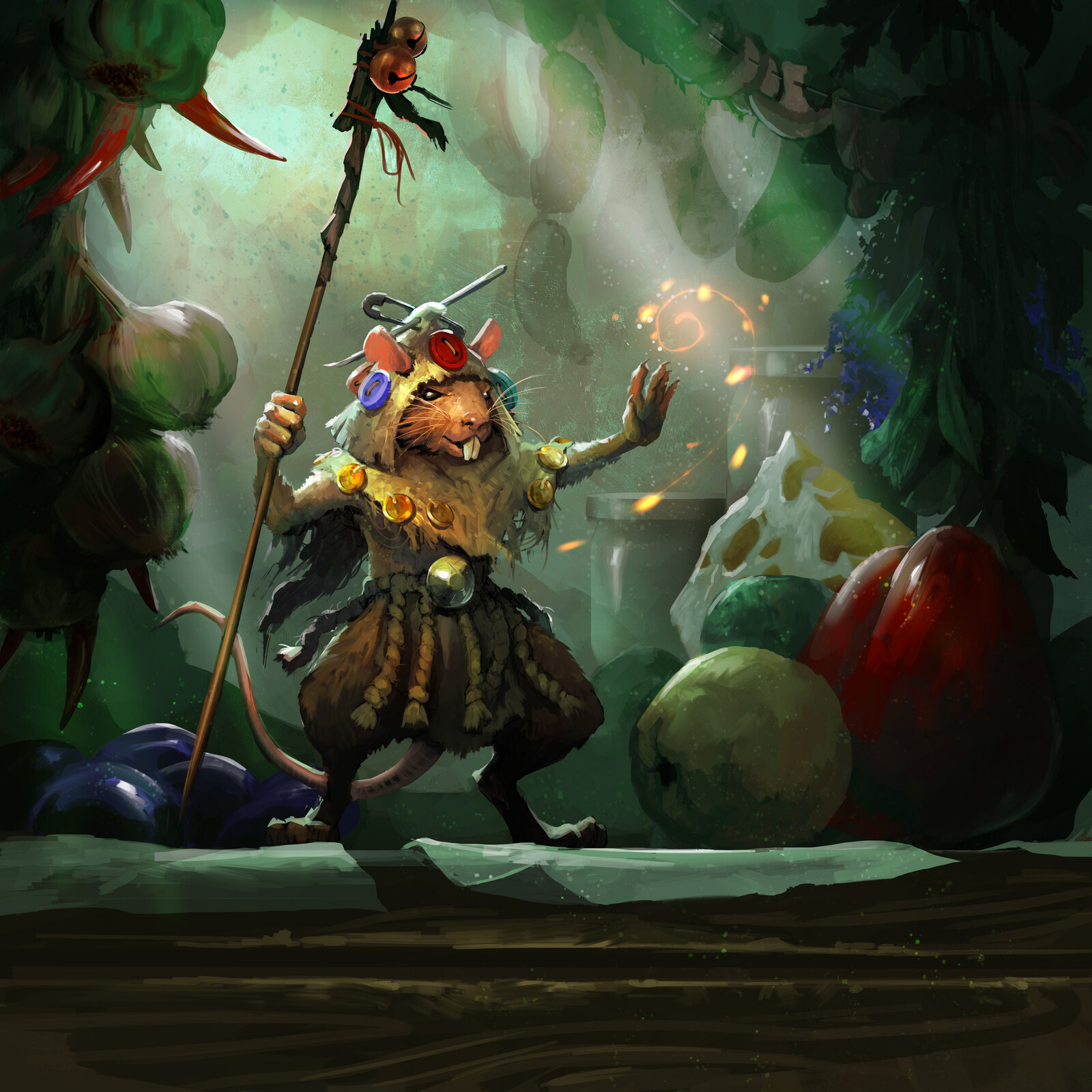 Boardgame box illustration 3