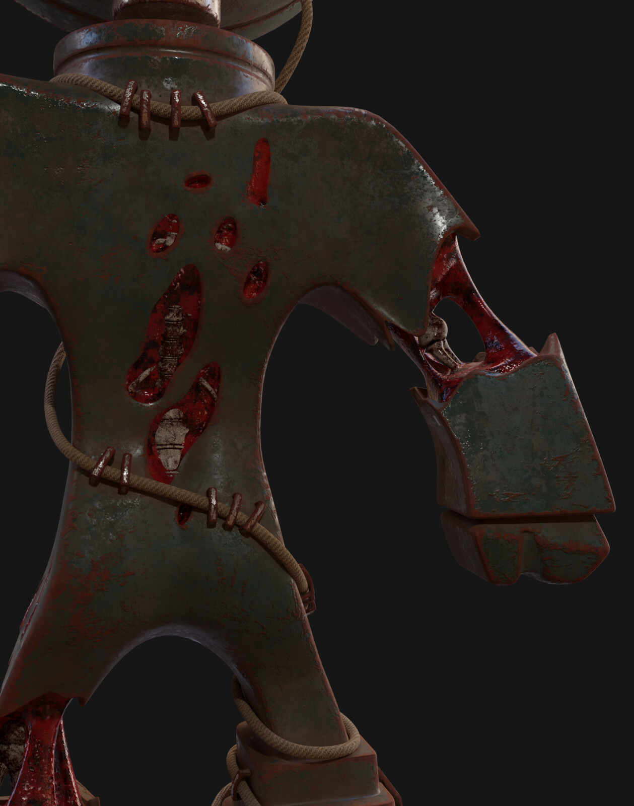 Backscraches in detail