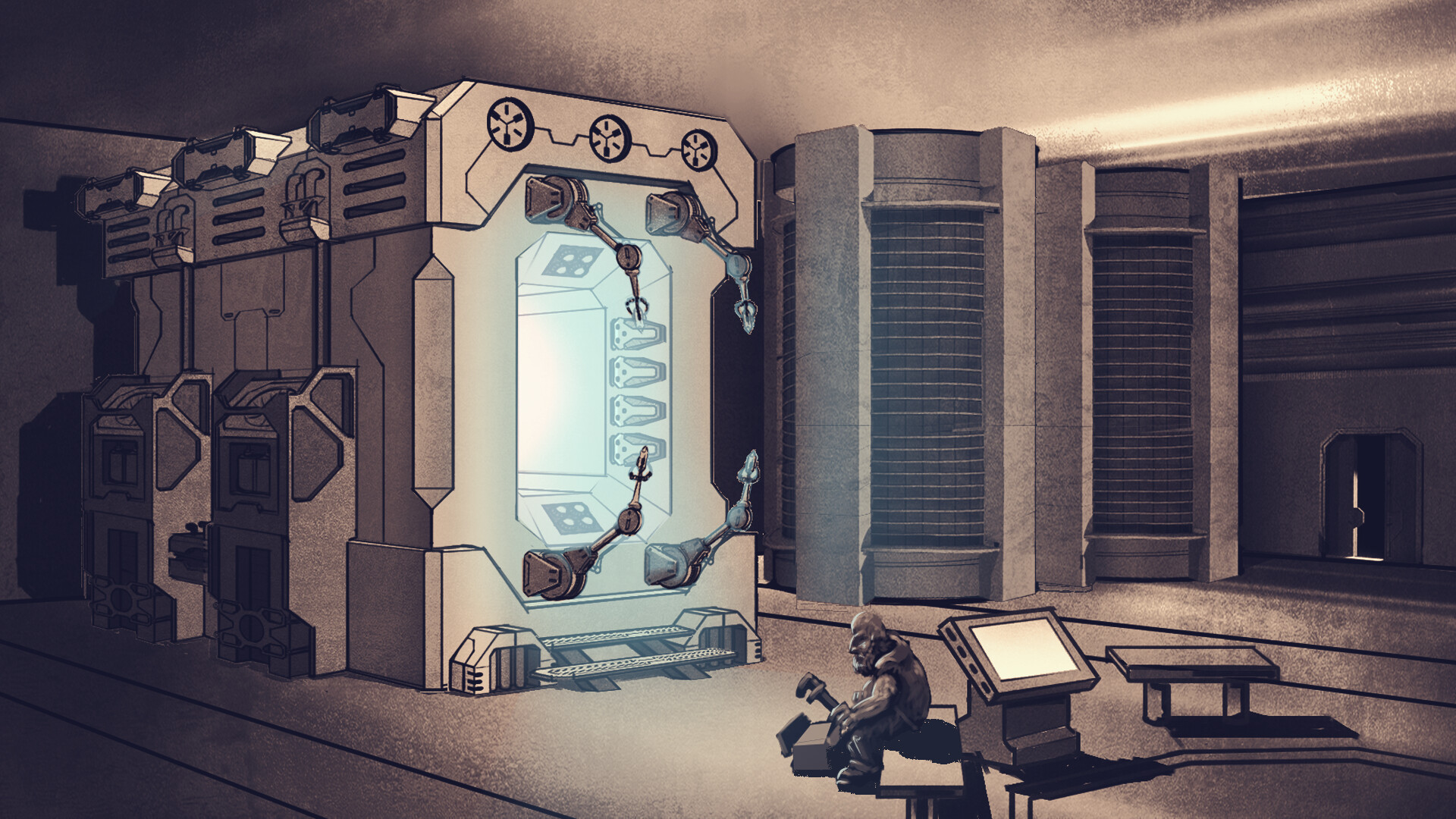 ArtStation The Obscura Experiment Environment