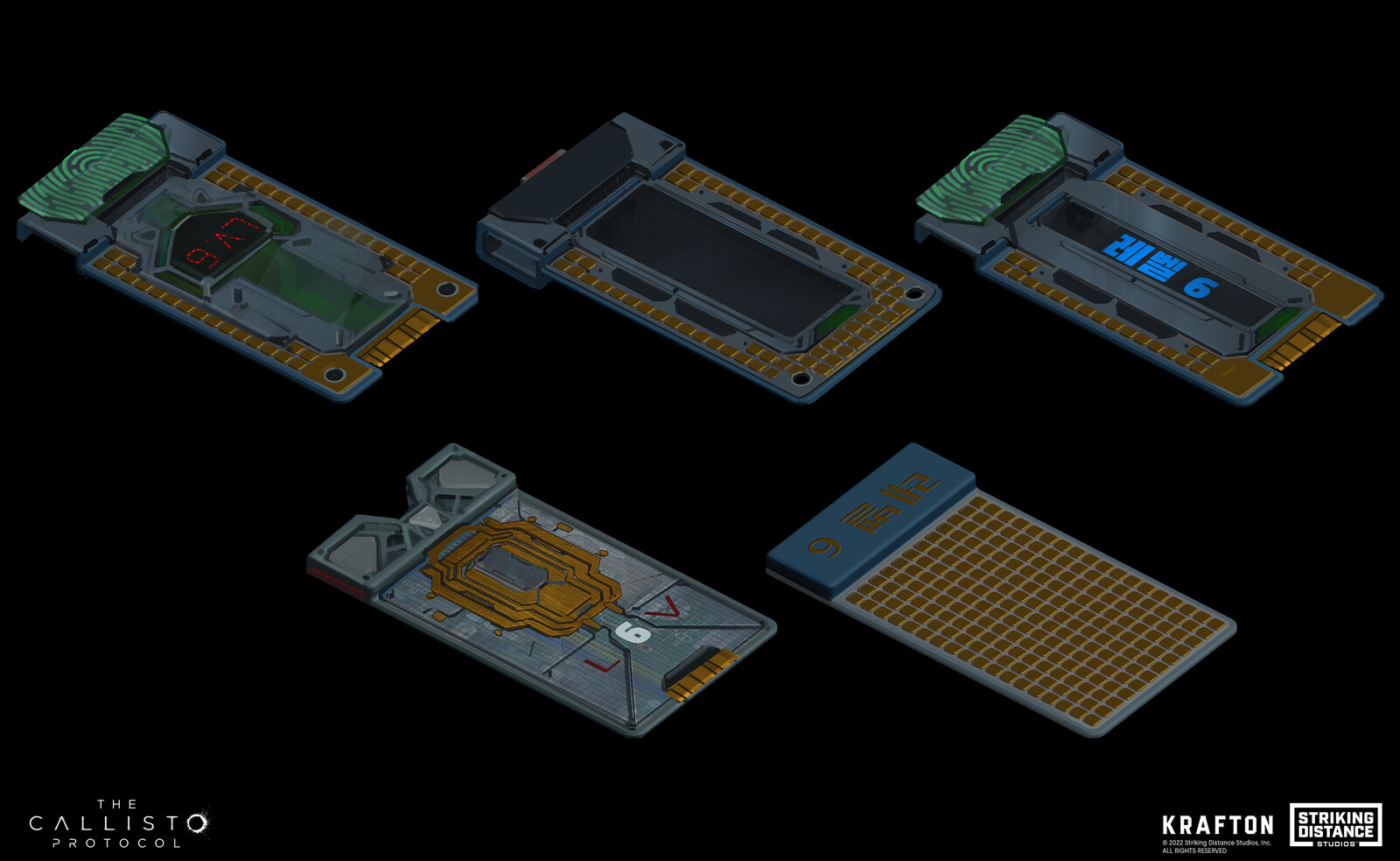 Keycard ideation concepts.