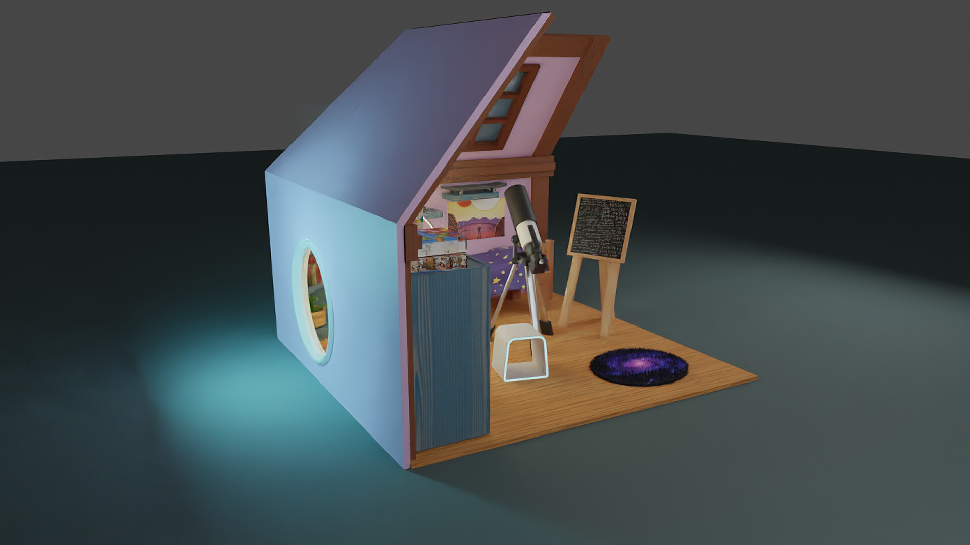 ArtStation - Mastering the Art of Isometric Room Design in Blender 3 Course