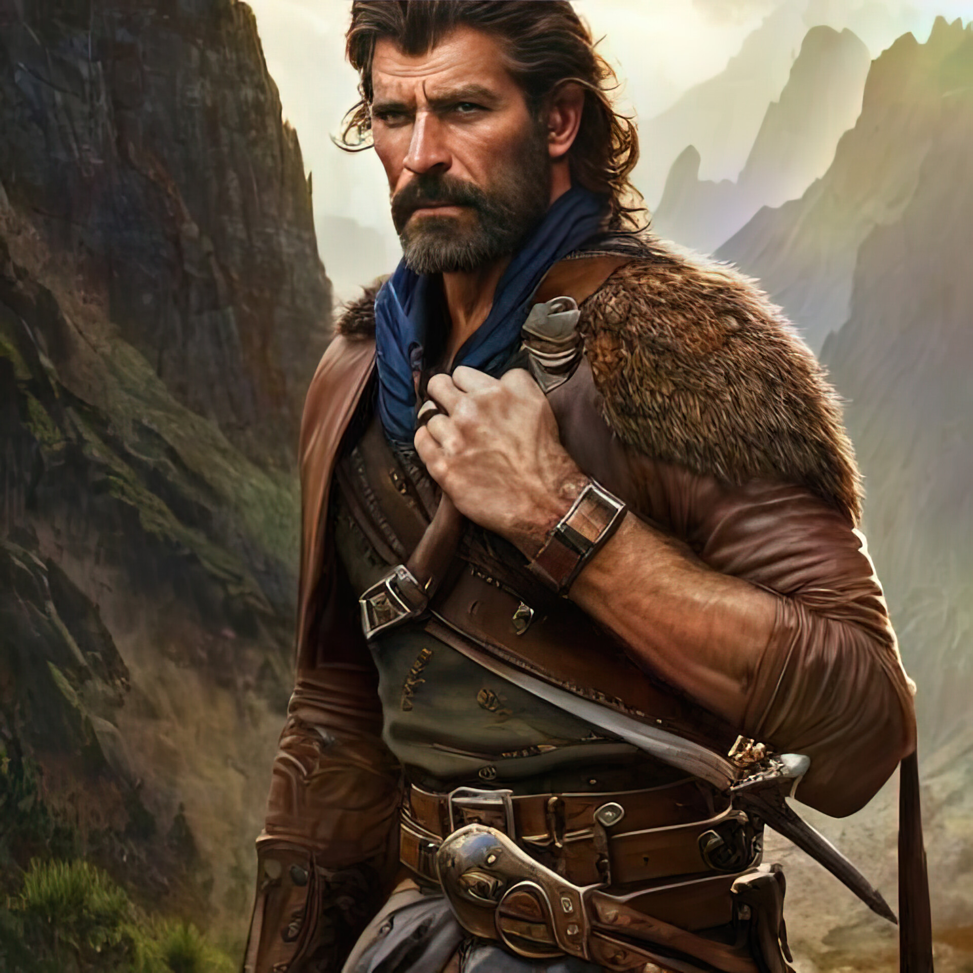 Mountain man belt store