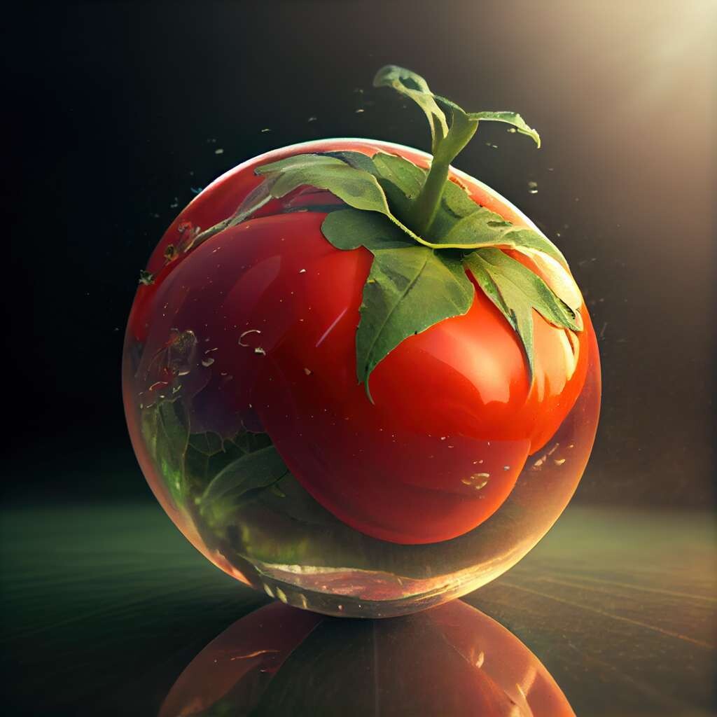 ArtStation The Glass Tomato