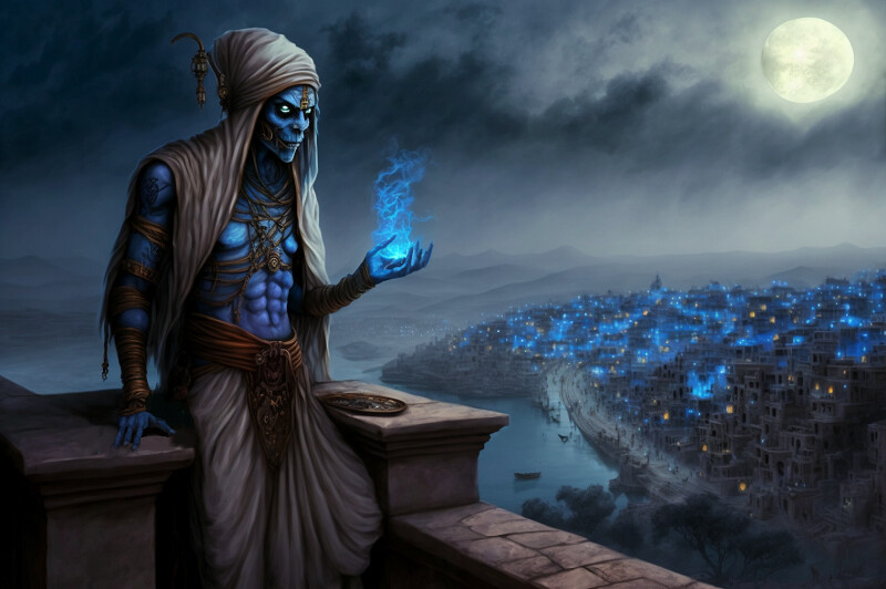 Aluris, Captain of the Djinn
