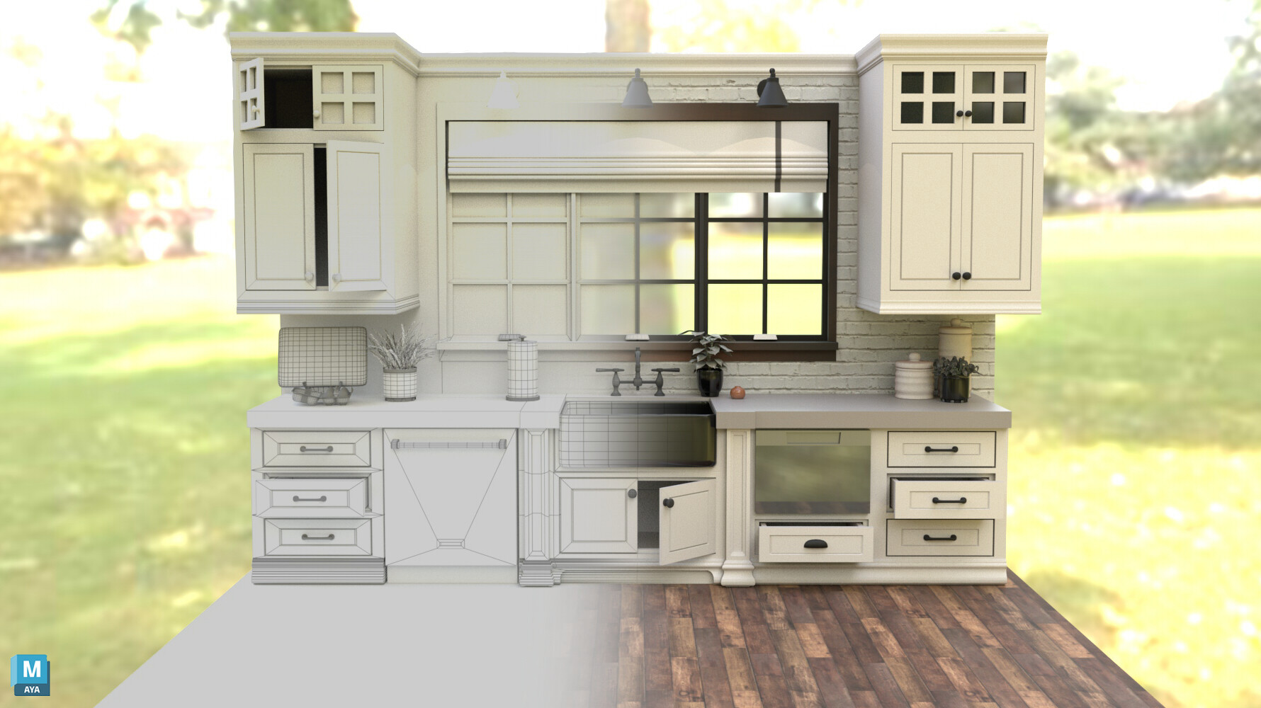 ArtStation Kitchen Cutout