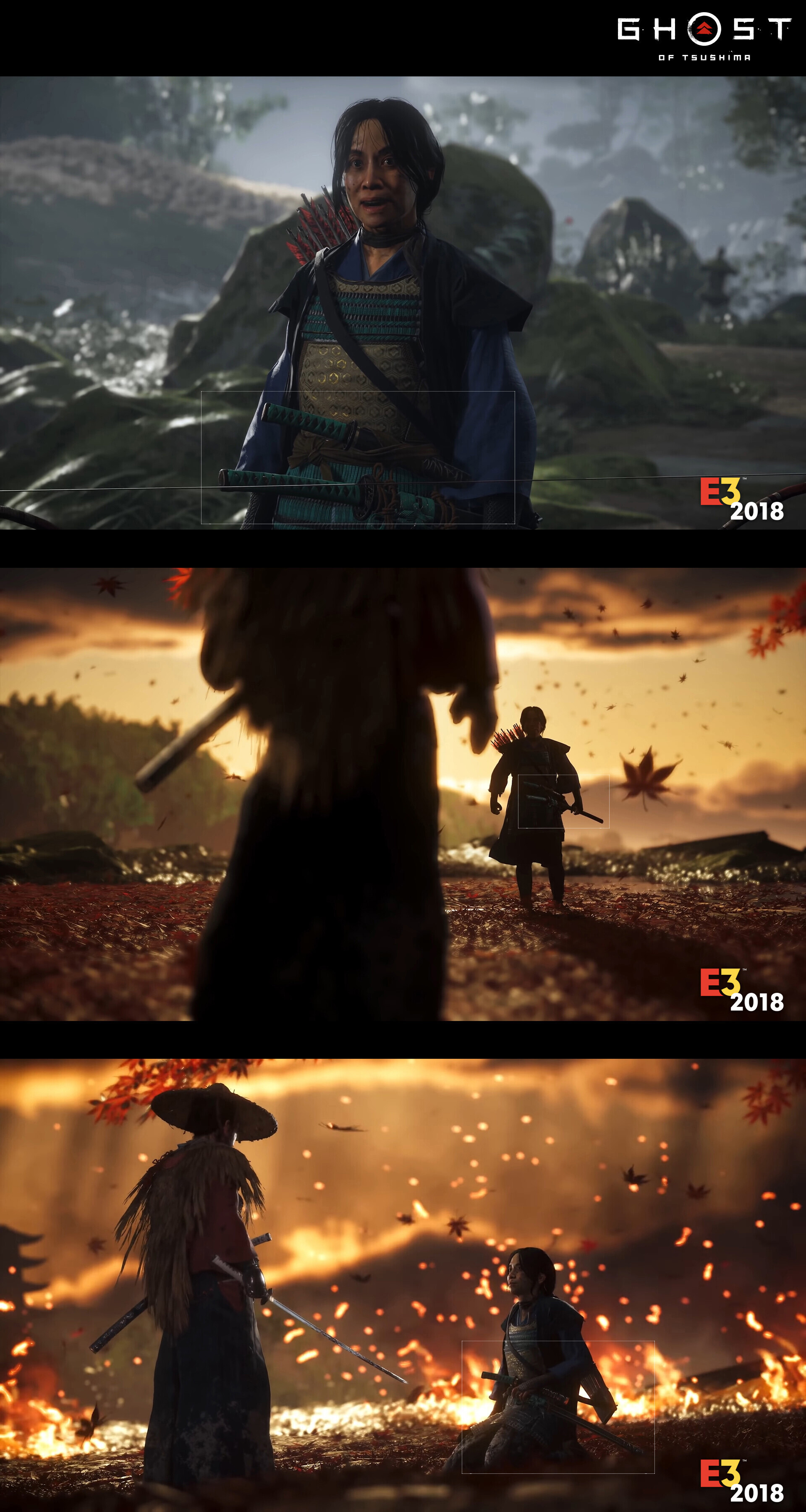 ArtStation In-game assets for Ghost of Tsushima