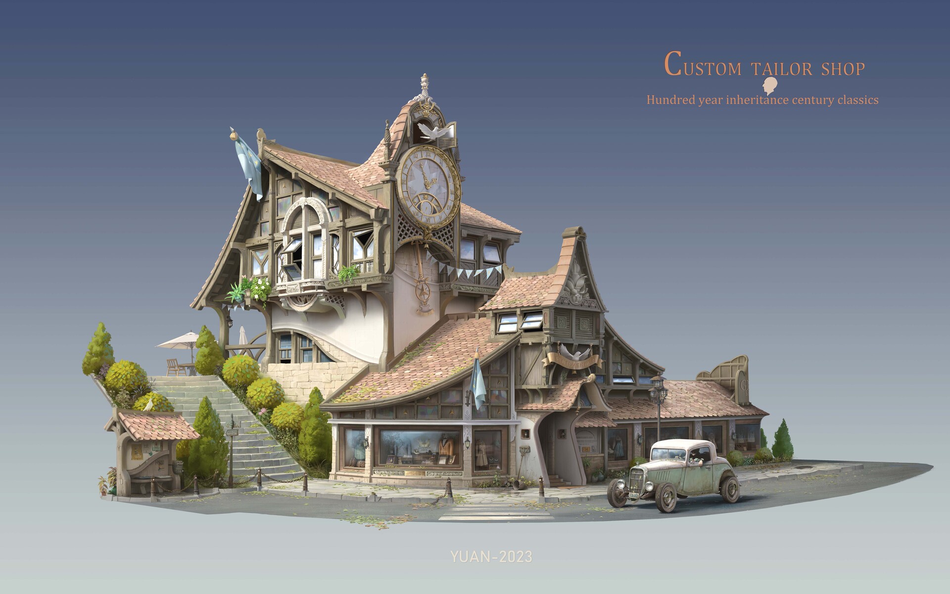 ArtStation CUSTOM TAILOR SHOP