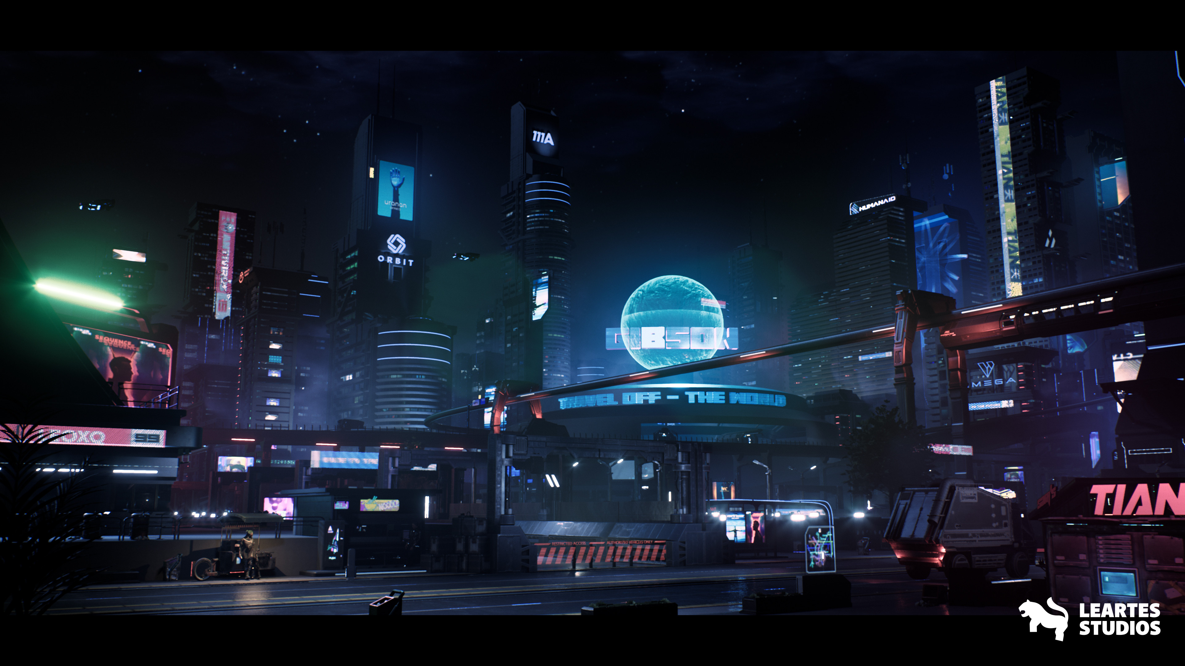 ArtStation - Cyberpunk Cityscape Pack