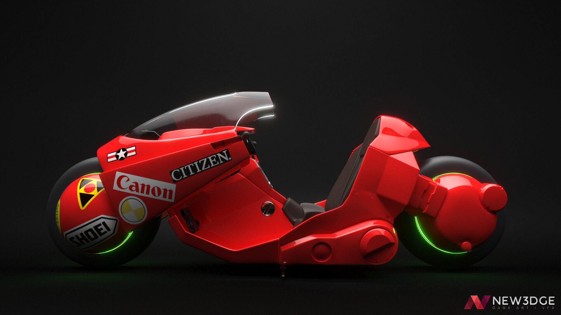 ArtStation - Kaneda's Bike