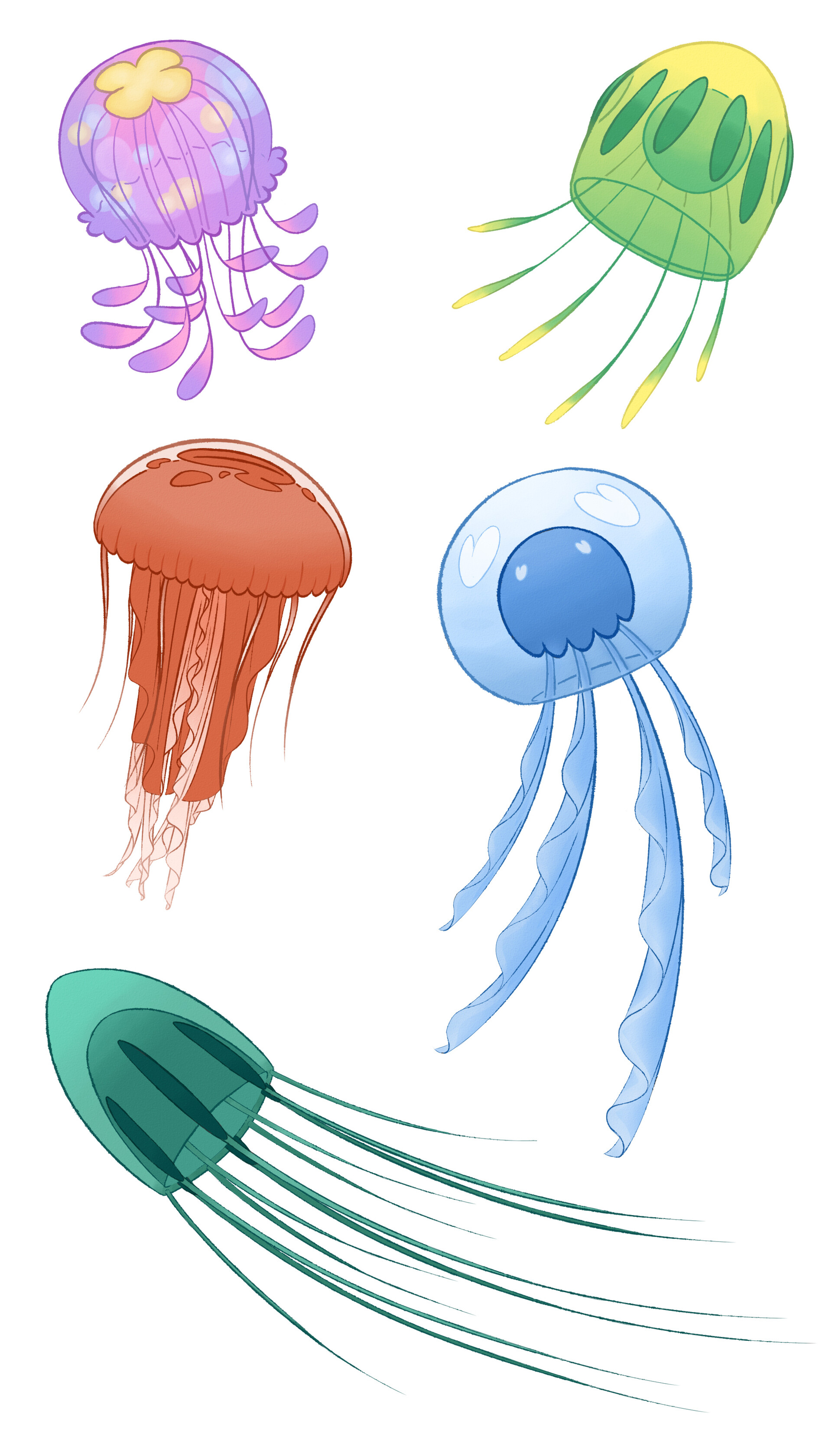 ArtStation Jellyfish Designs