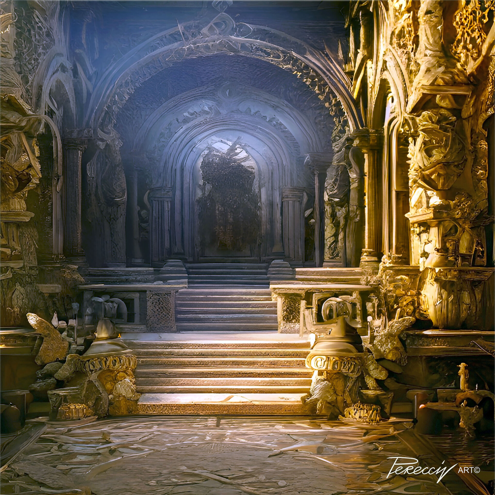 ArtStation - Otherworld: Dark Halls - 4.