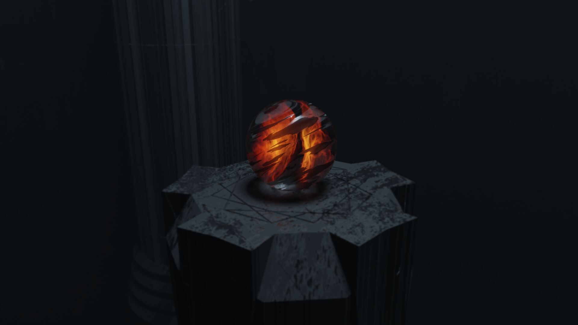 ArtStation Palantir of Minas Itil (The Lord of the Rings)