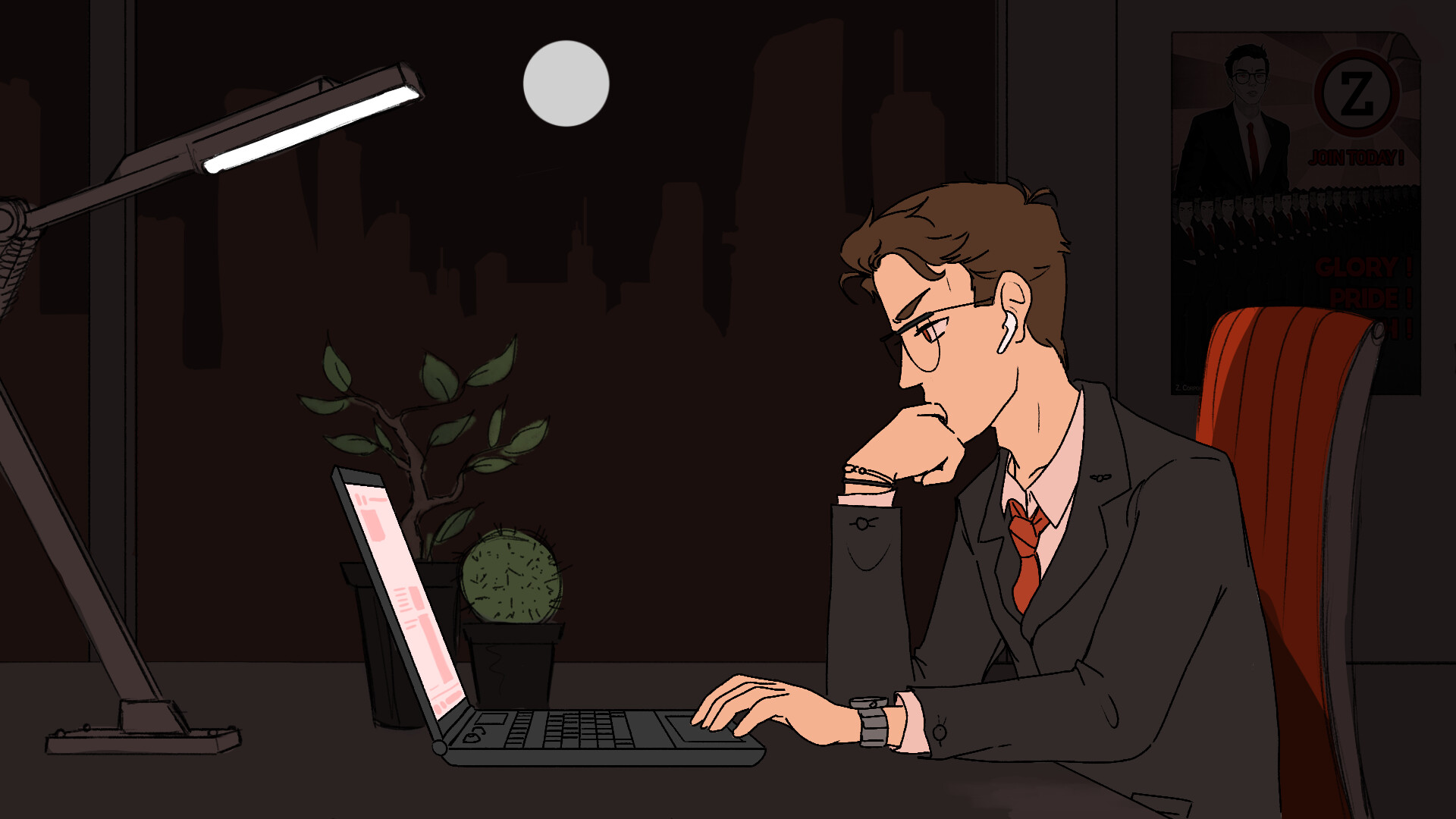 Study Boss โ LofiGirl Fanart by Zowzow โ ProUser.Me