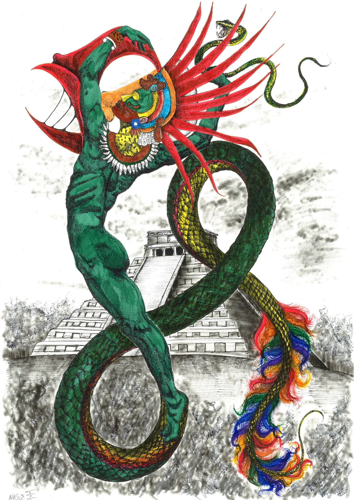 ArtStation - Quetzalcoatl