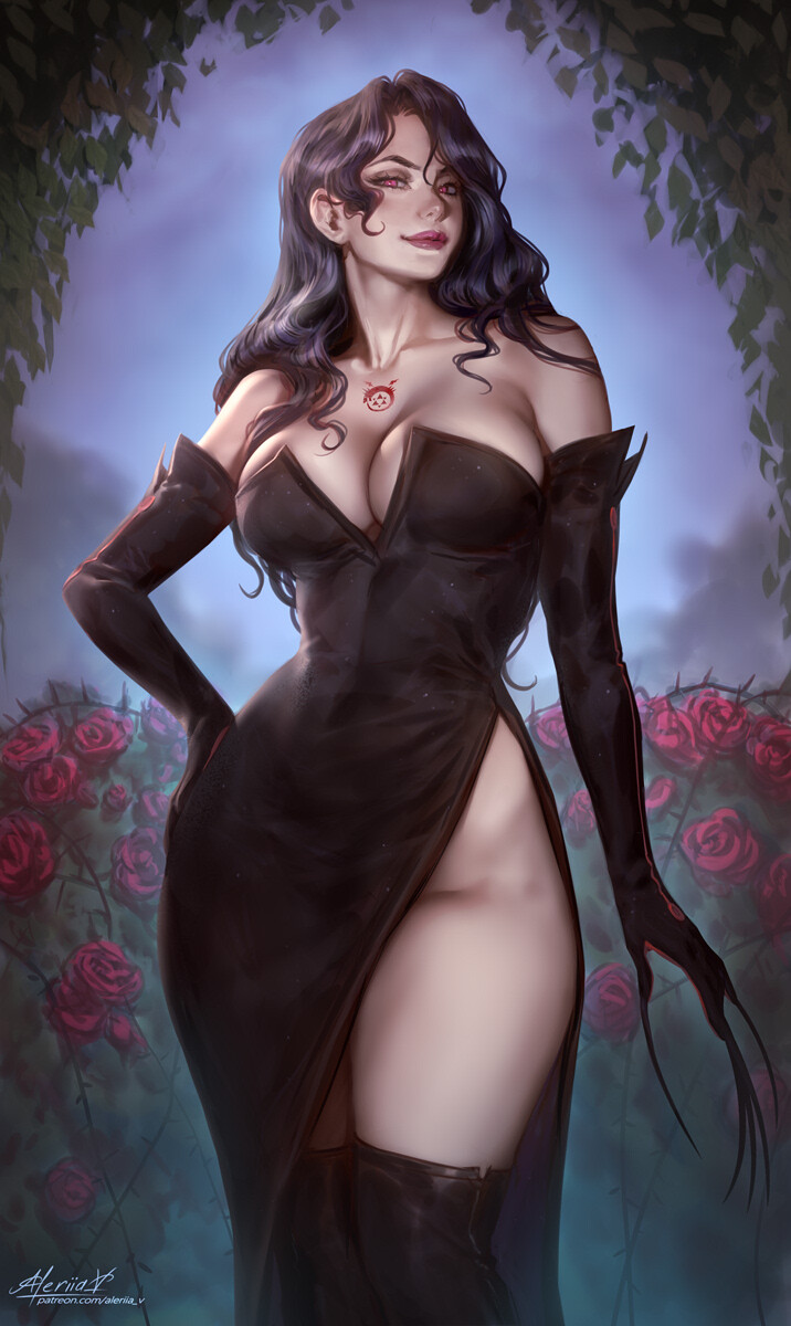 ArtStation Lust from Fullmetal Alchemist ArtStation Lust from Fullmetal Alchemist