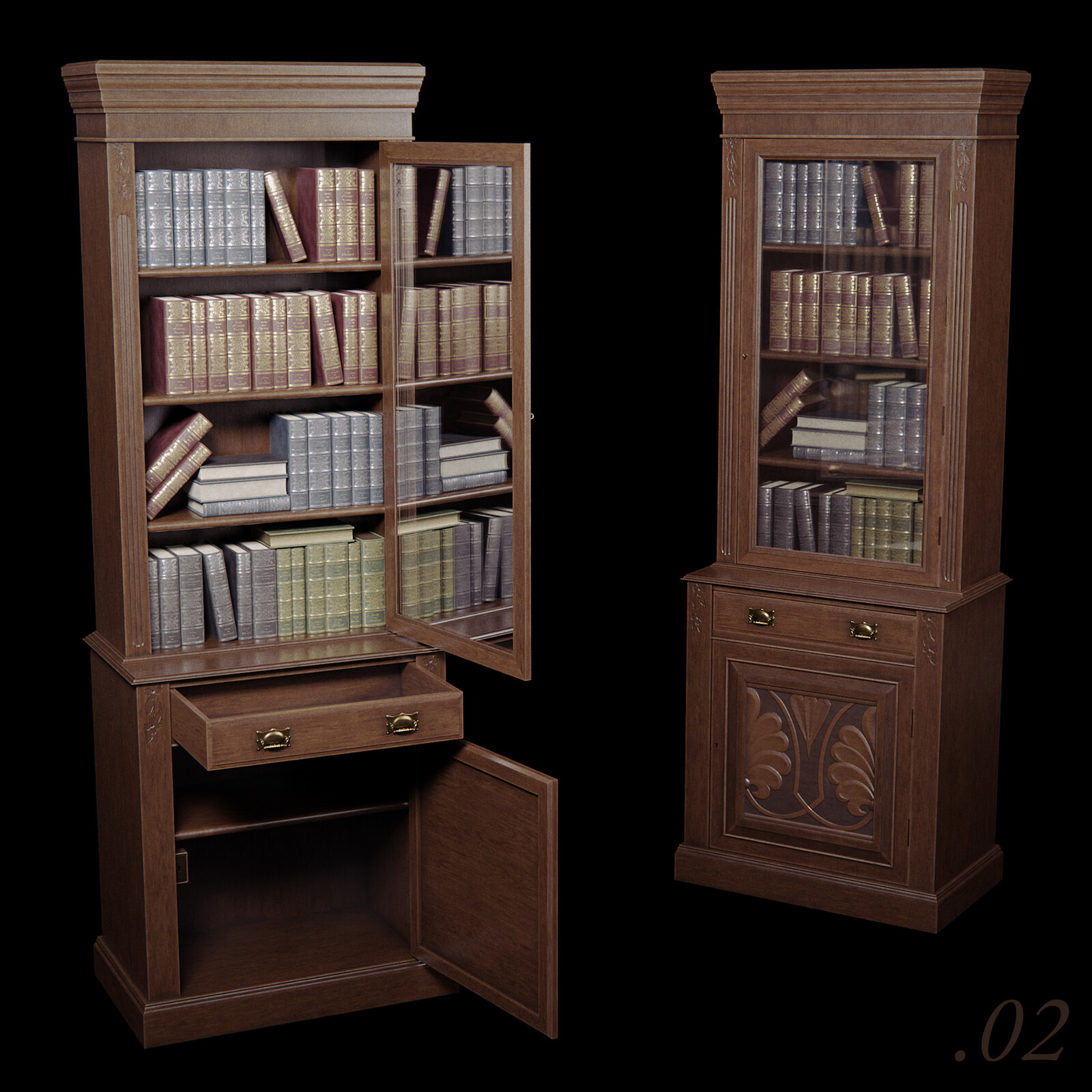 Prompt: Books