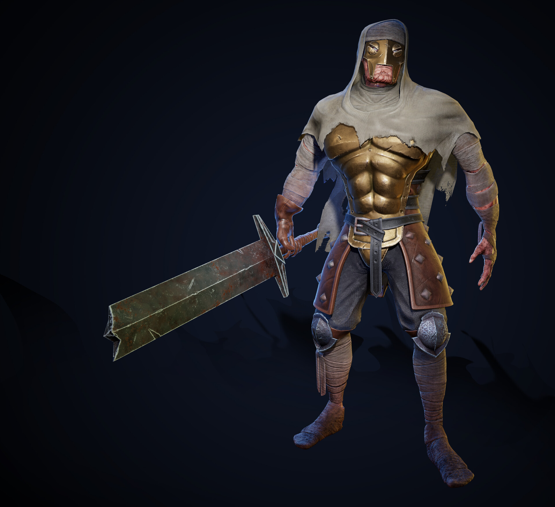 Florian fraresso darkest dungeon 2 leper fan art