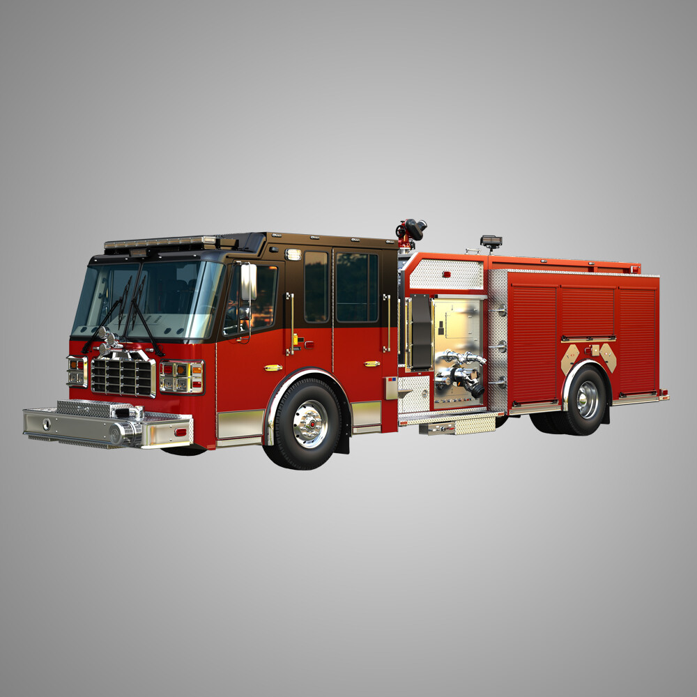 H-6533 - Fire Apparatus - Custom Pumper