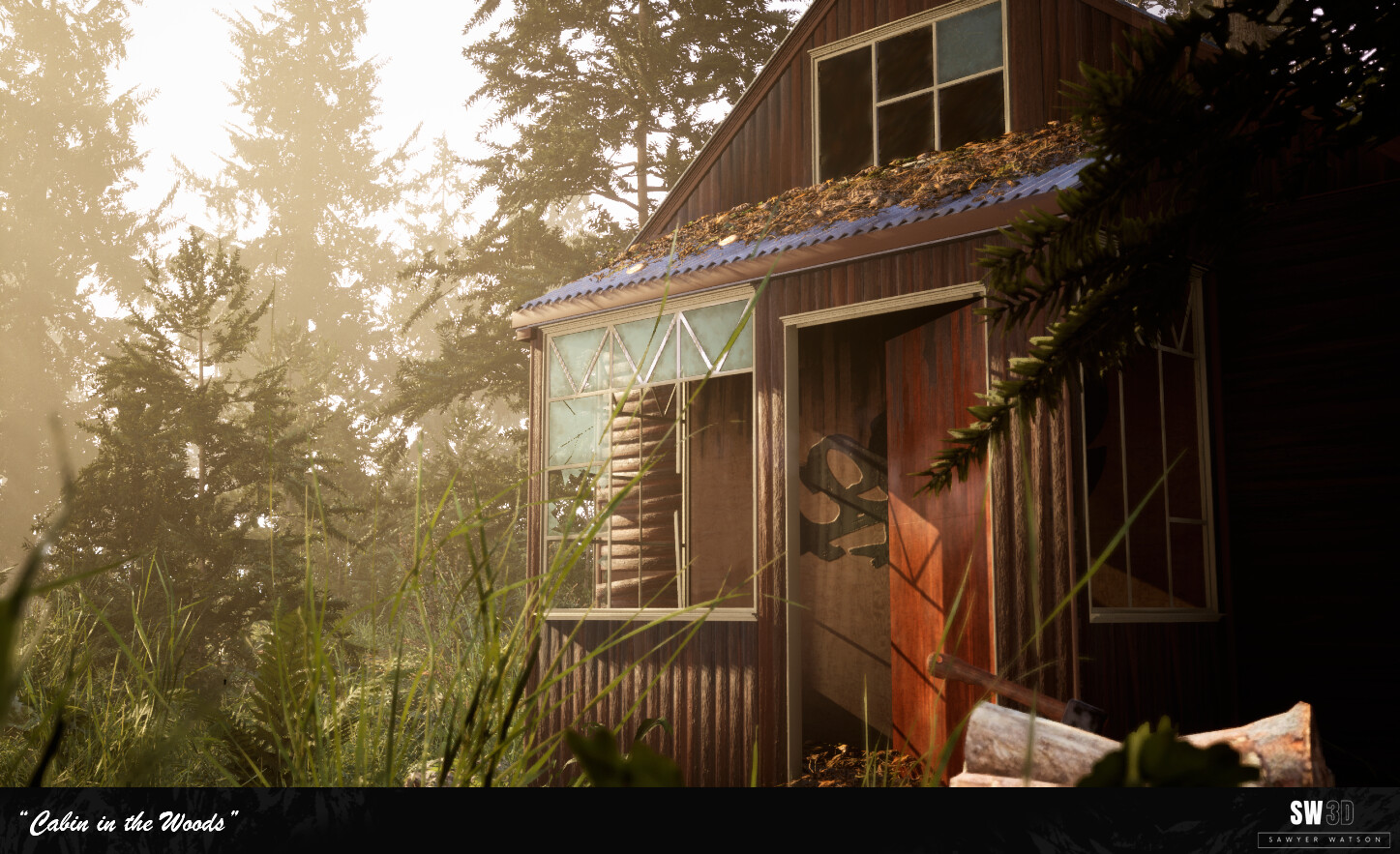 Log Cabin in Environments - UE Marketplace