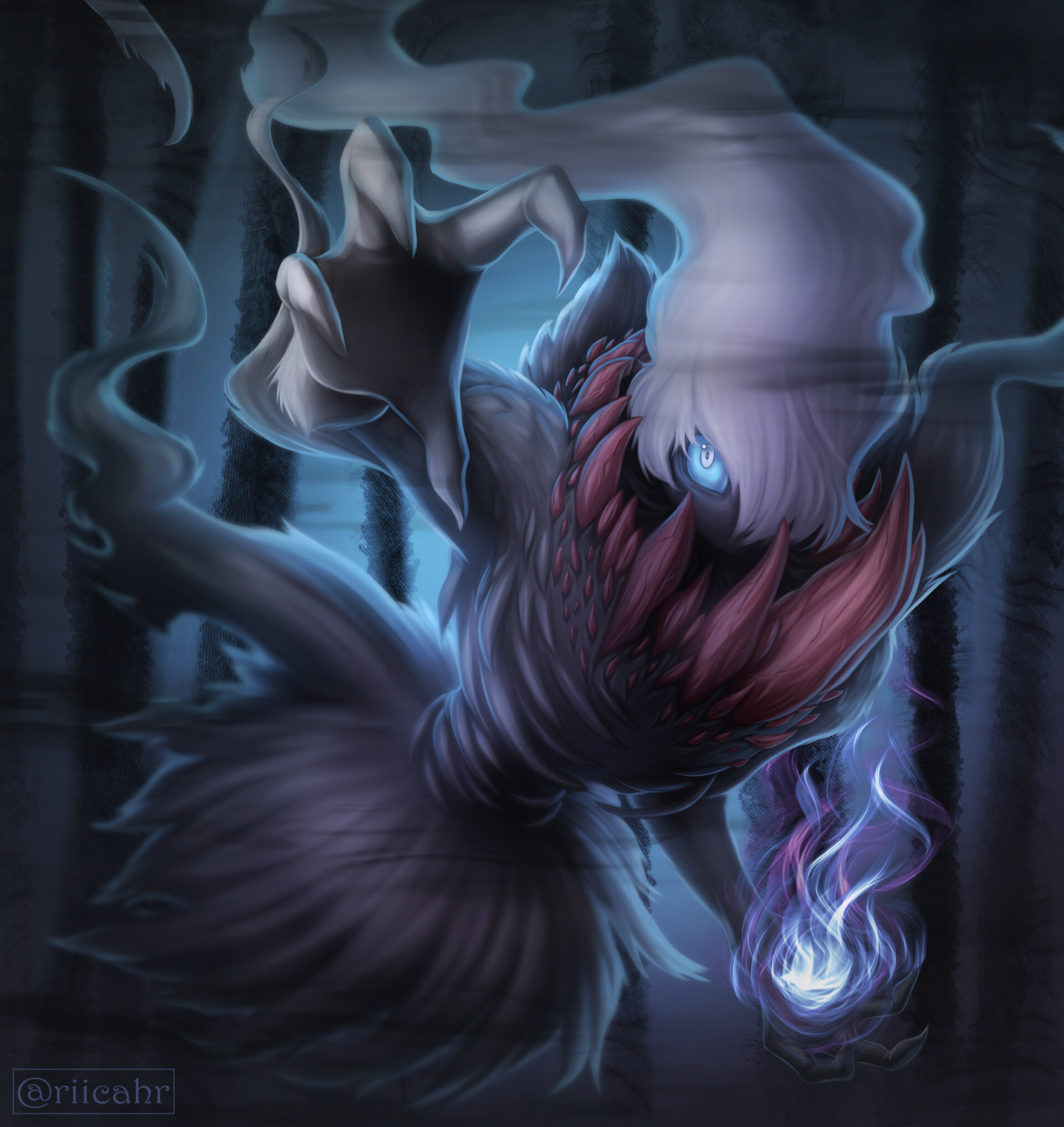 ArtStation - Darkrai Illustration
