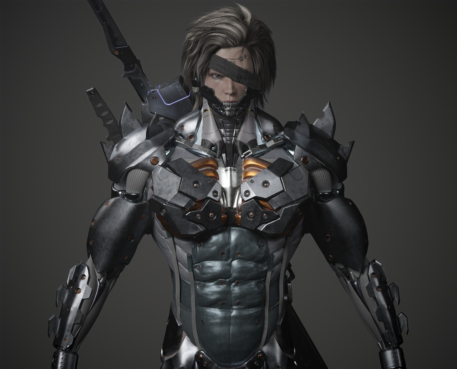Raiden & Bladewolf Art - Metal Gear Rising: Revengeance Art Gallery