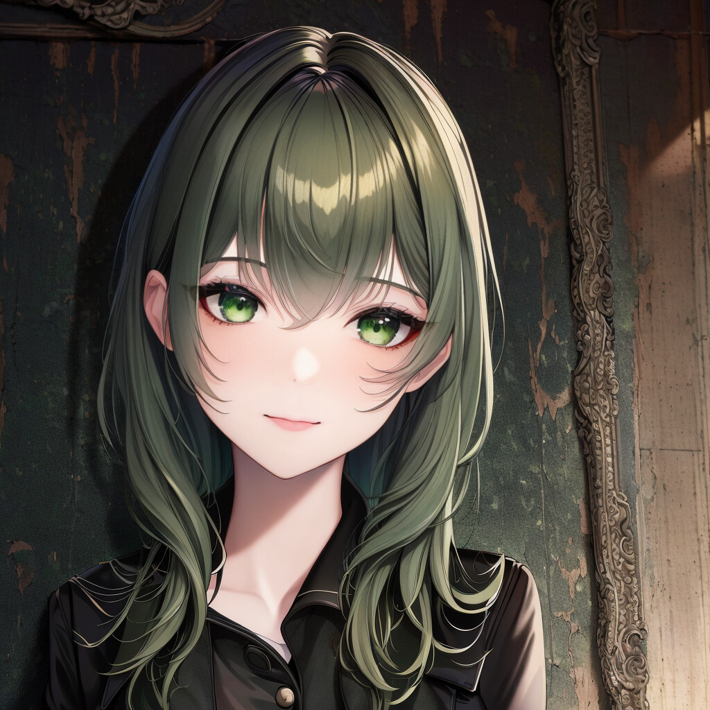 29 ATTRACTIVE Anime Girls With Green Hair HQ Images
