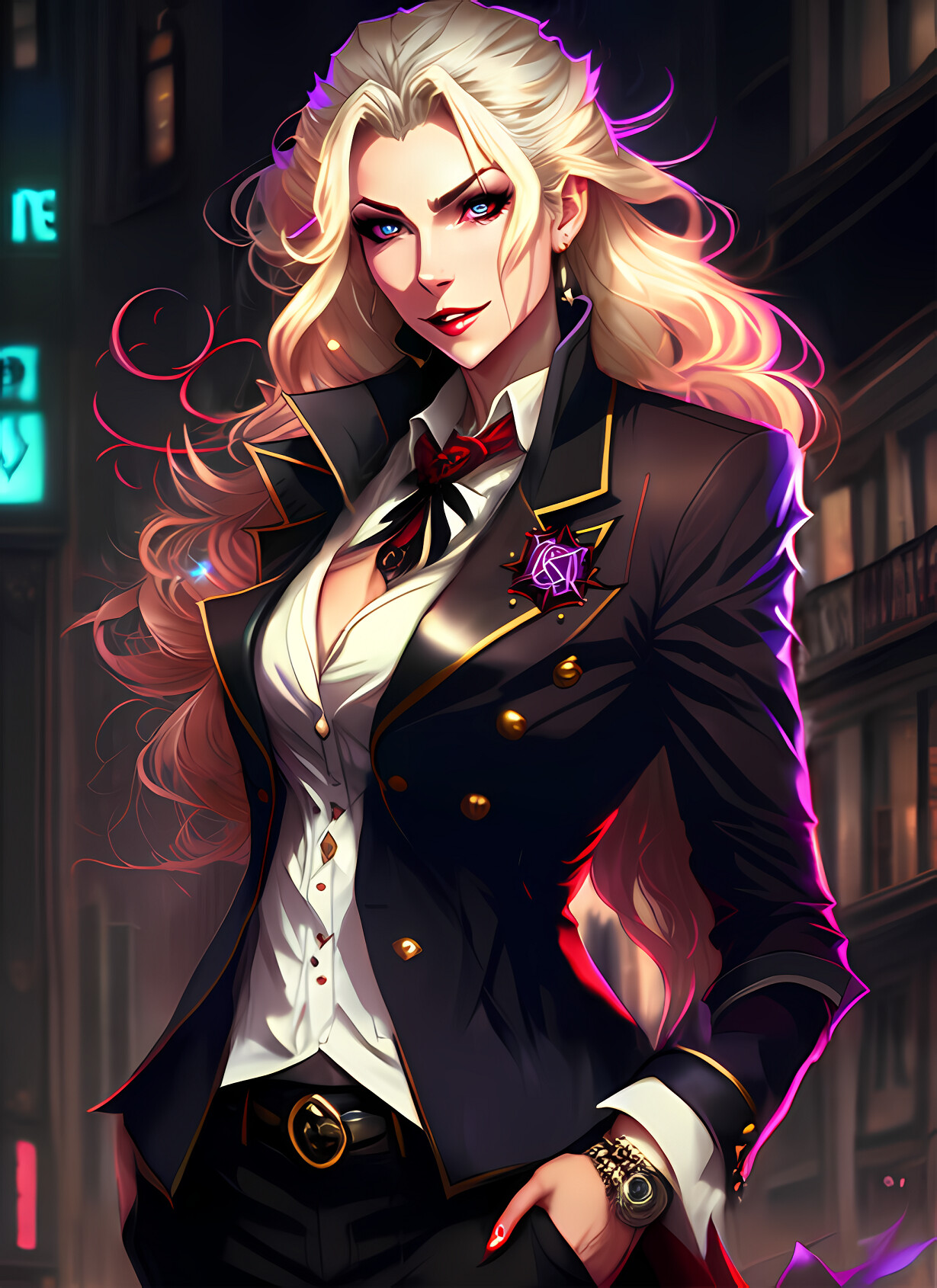 ArtStation - Ventrue girl