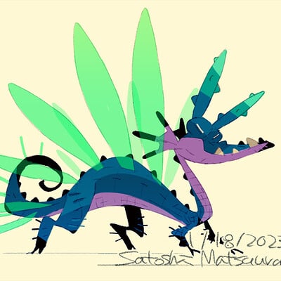 Satoshi matsuura 2023 01 12 dragonfly dragon s