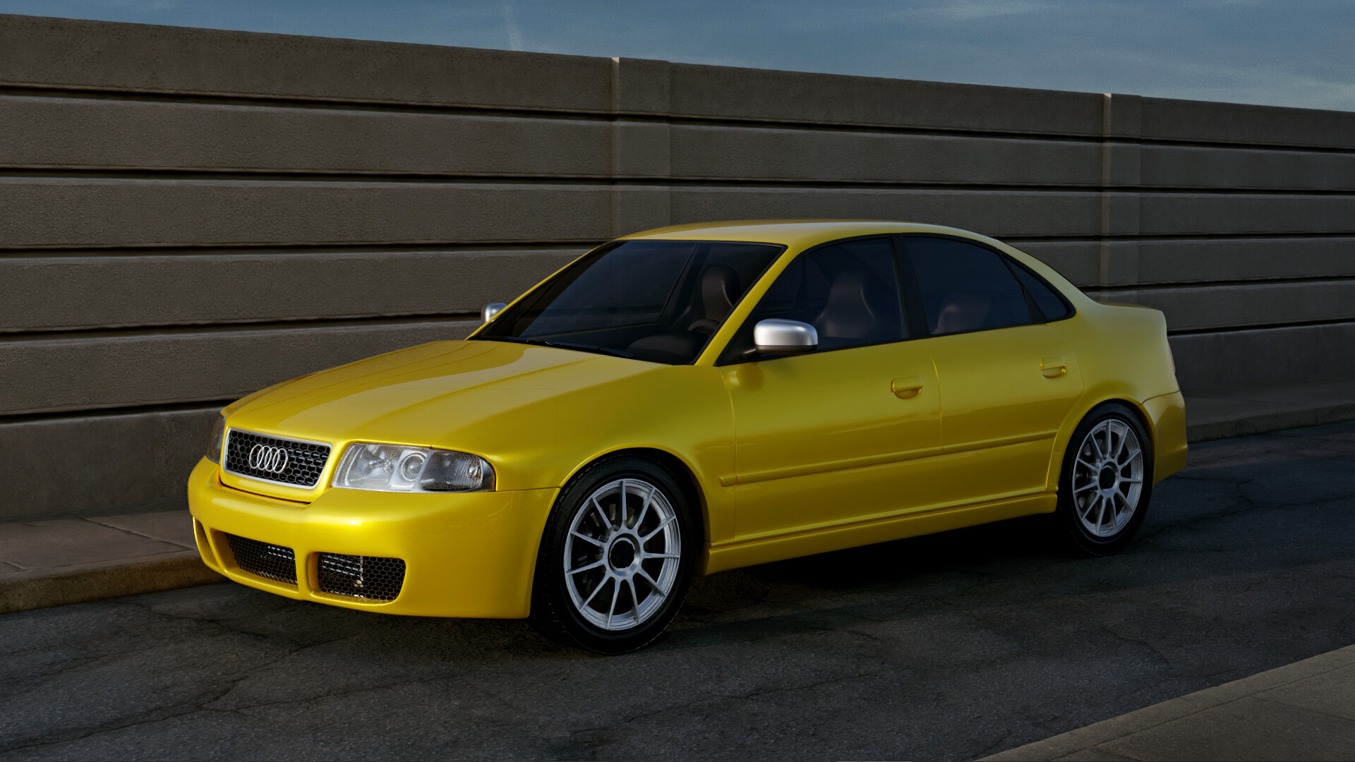 Audi A4 (B5) - Download Free 3D model by Márcio Meireles (@marciomeireles)  [b5861dd]