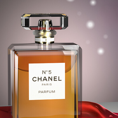 ArtStation - Chanel No.5 Perfume Bottle
