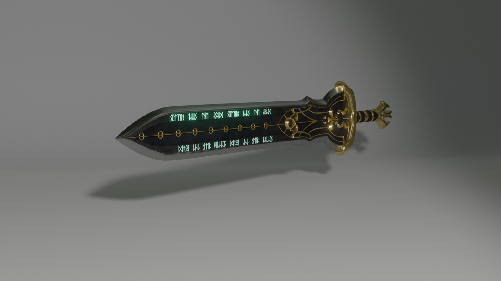 Zamuels sword. A D&amp;D Styled sword for the dragonborn Lord Zamuel