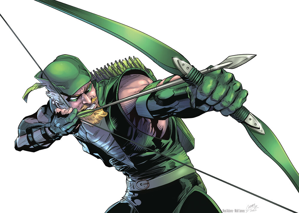 ArtStation - Green Arrow colours