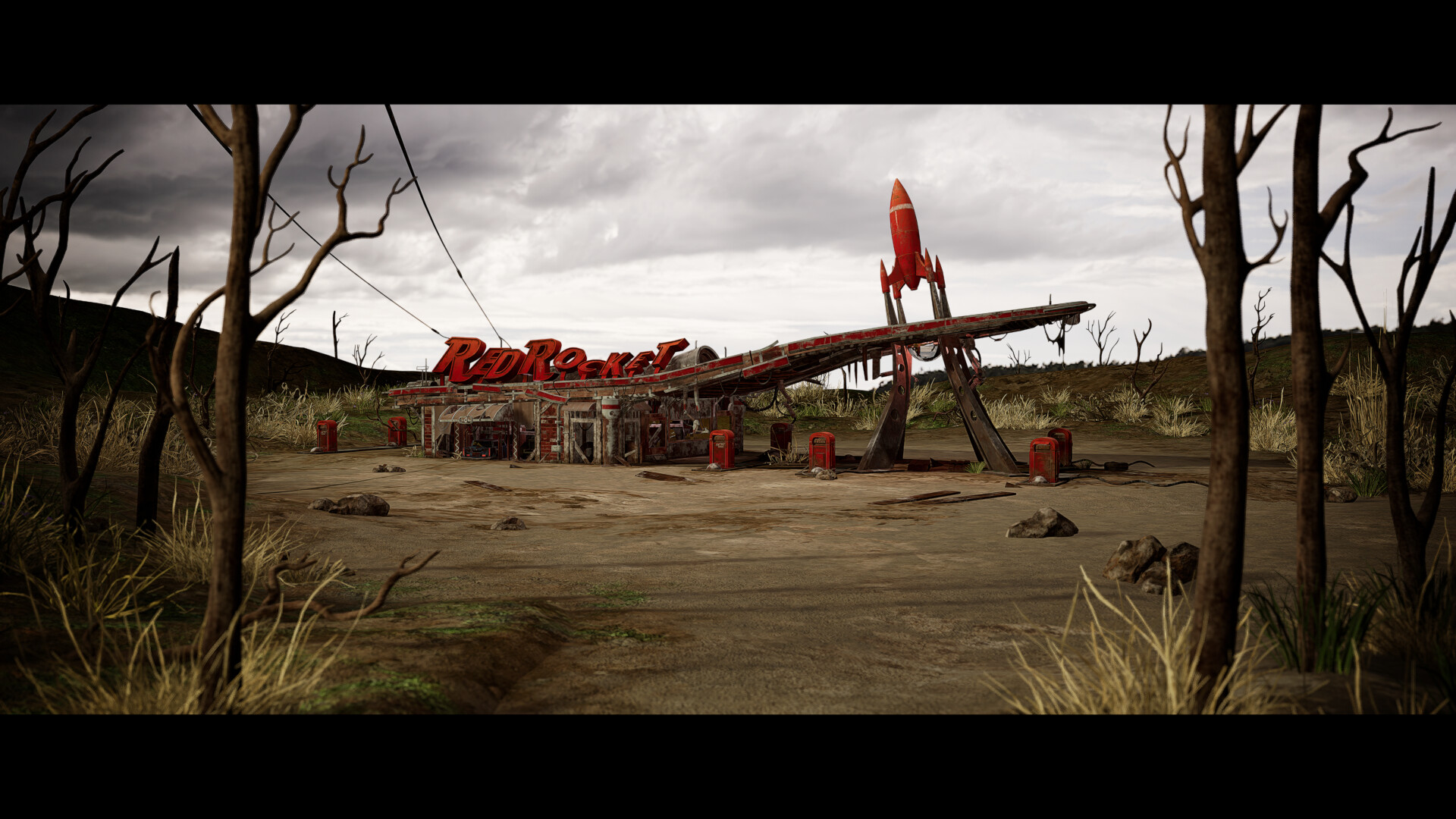 Fallout 4 сигнал бедствия стоянка грузовиков красная ракета фото 37
