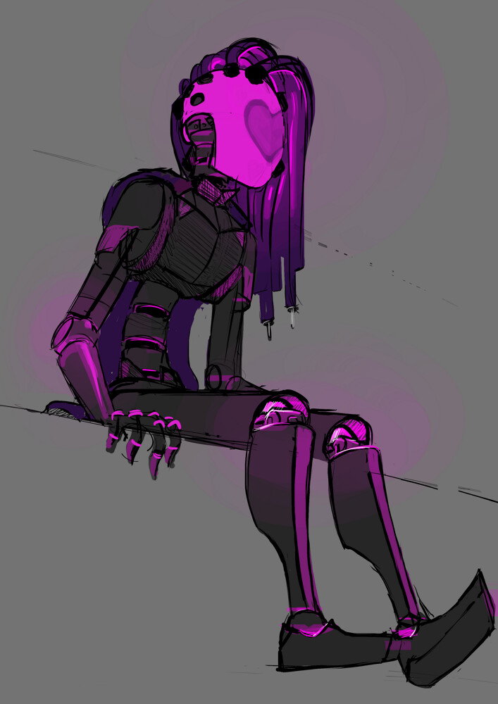 Bot on a wall