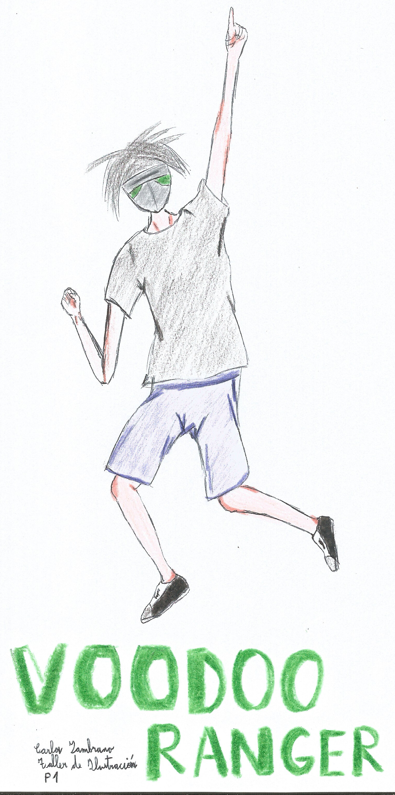 ArtStation - Ejercicio de Diseño de Personaje: VOODOO RANGER