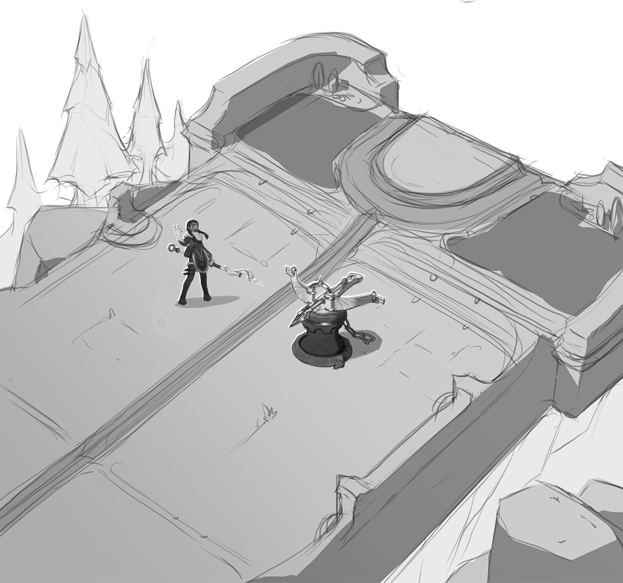 Early island sketch