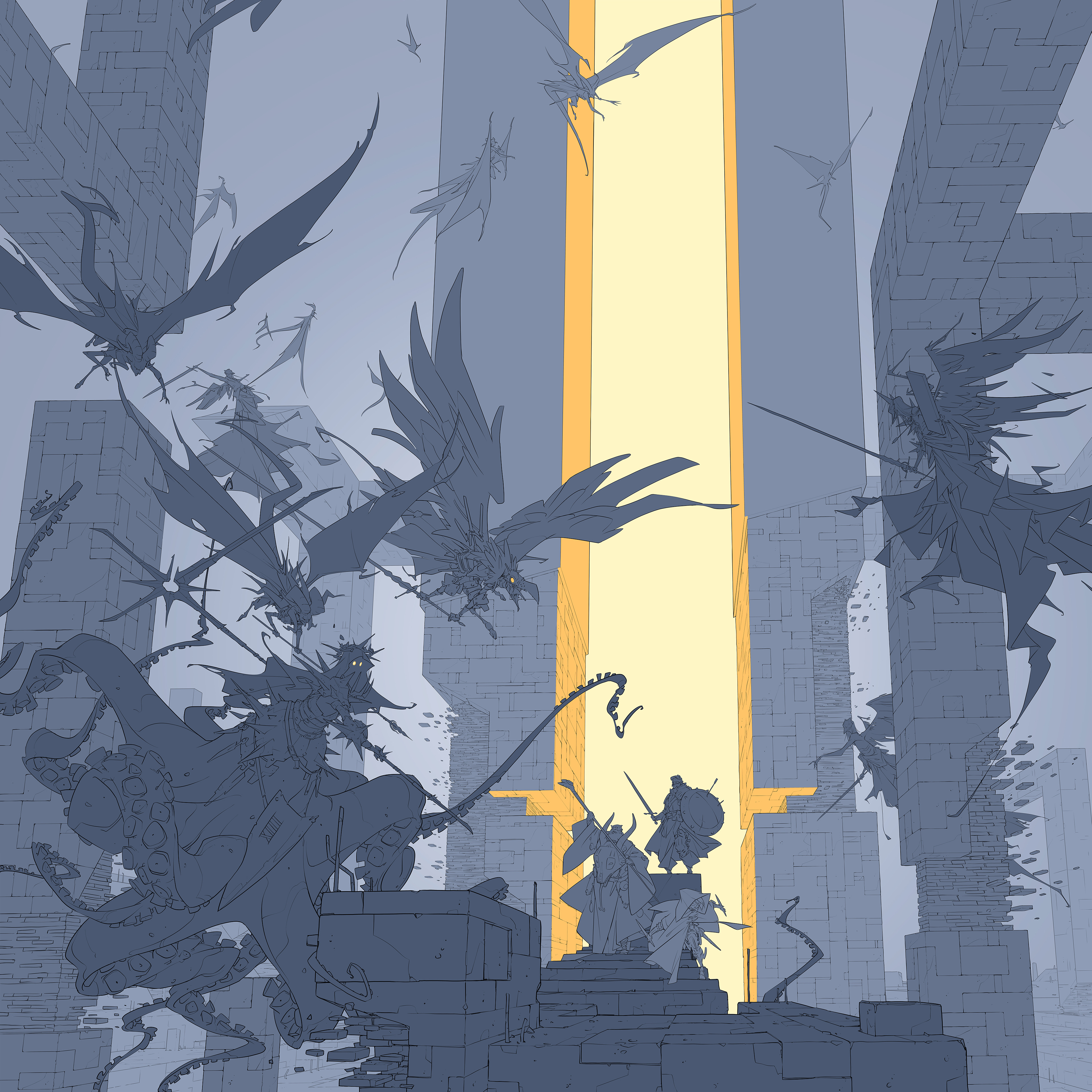 ArtStation - Massive Darkness 2: Hellscape