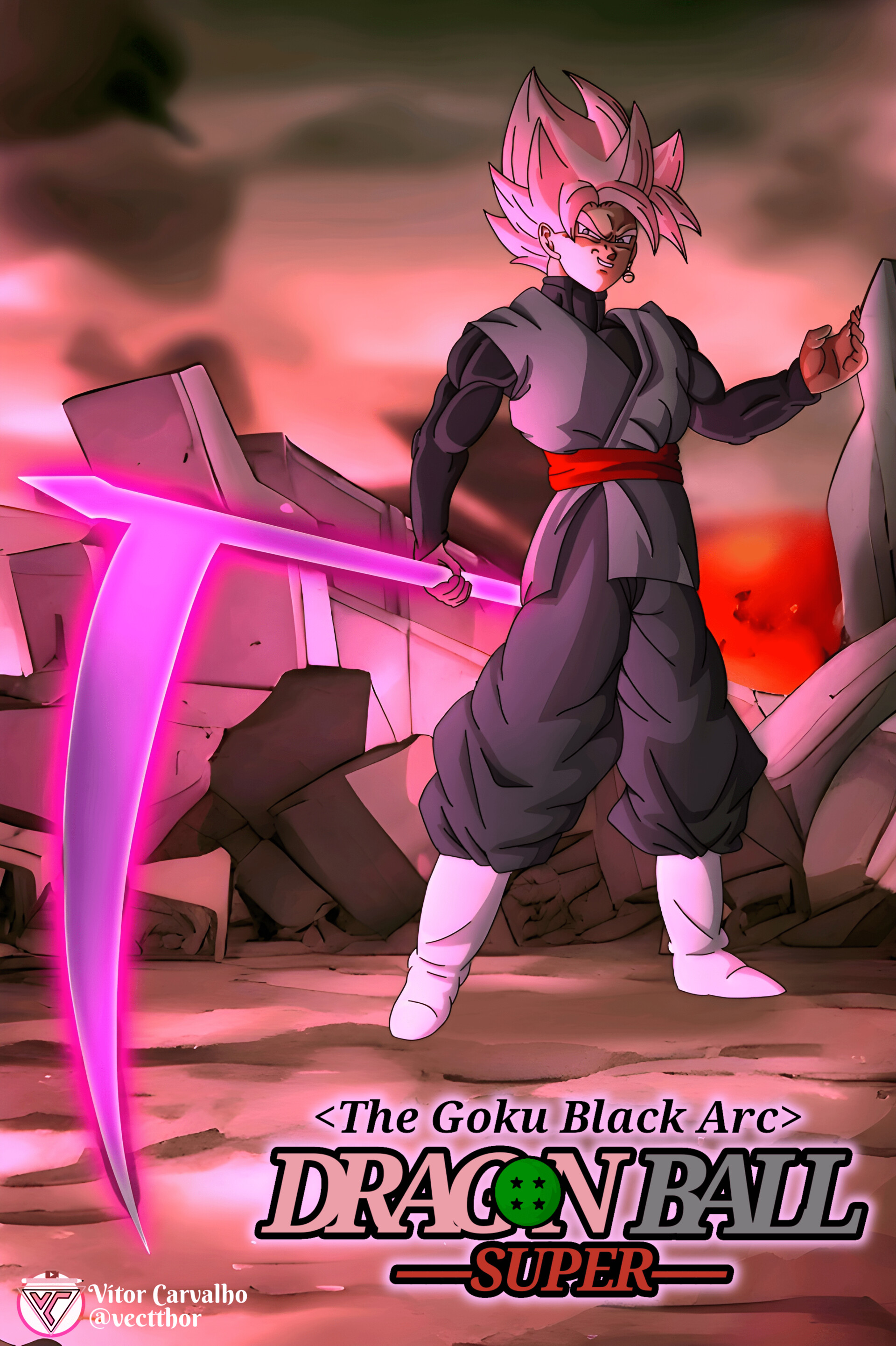 ArtStation - Goku Black Ssj 2