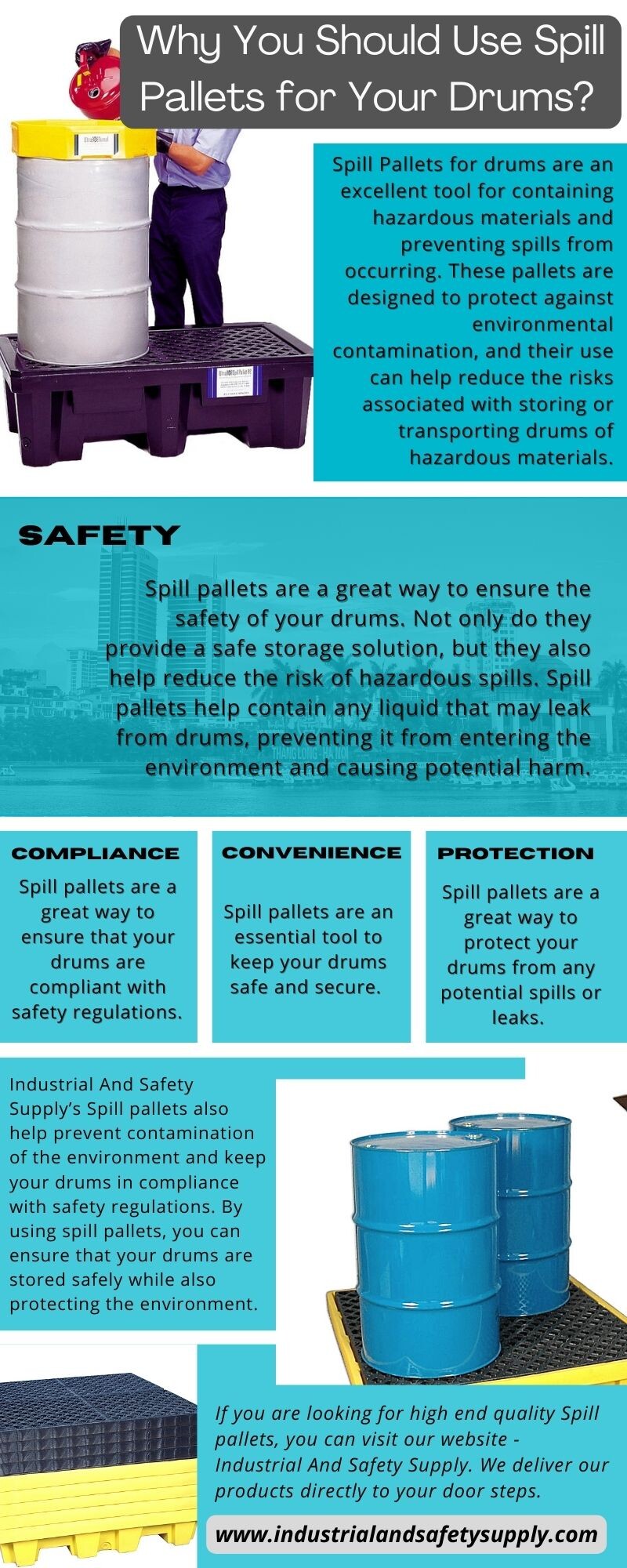 ArtStation Spill Containment Pallets