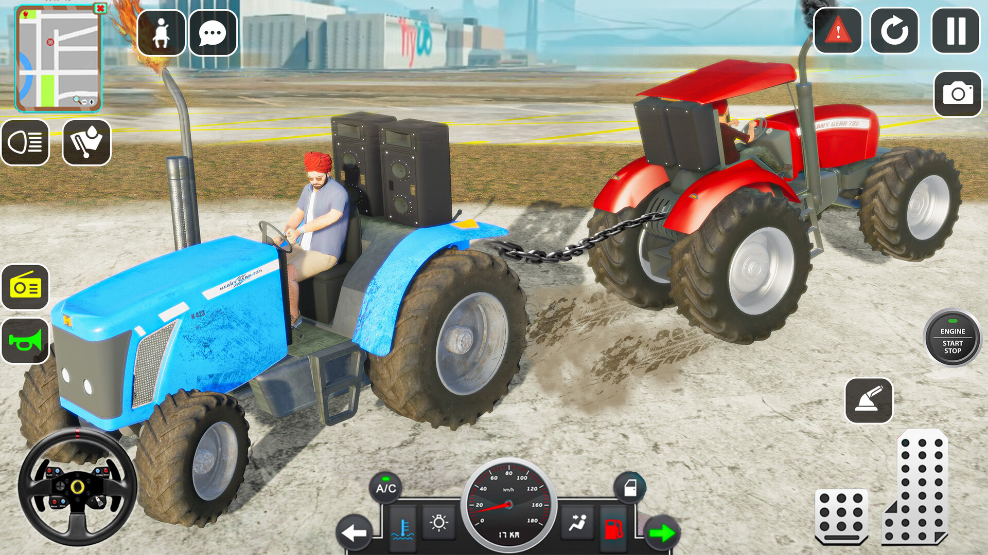 синий трактор гта 5 фото 112
