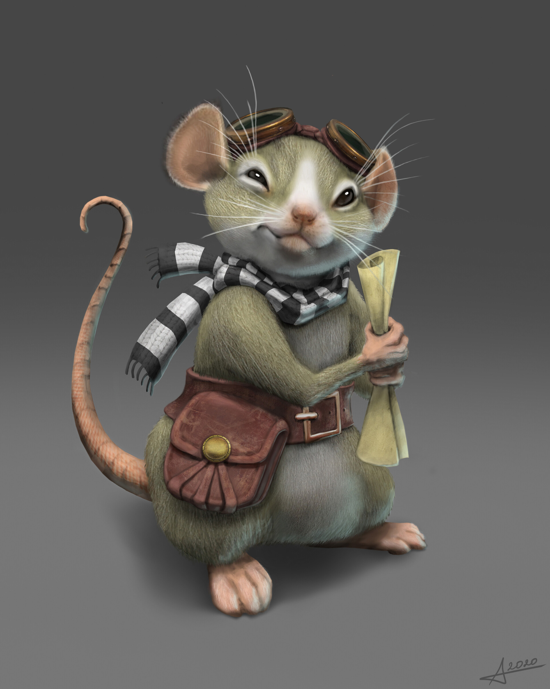 ArtStation - Character Penelope mouse